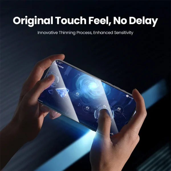 Защитное стекло Nillkin Anti Peeping Privacy для iPhone 16 Pro, iPhone 16 Pro Max, iPhone 16, iPhone 16 Plus — изображение 5
