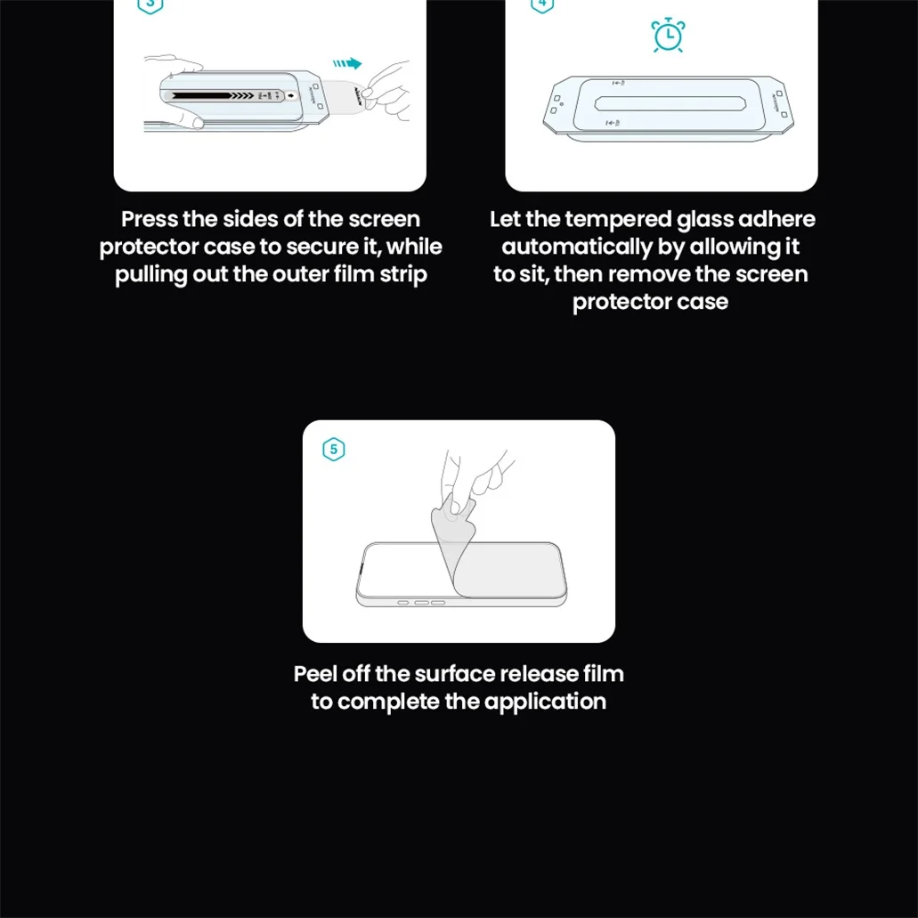 Nillkin For iPhone 16 Pro /Pro Max Tempered Glass CP+PRO Fully Screen Protector For iPhone 16 / 16 Plus With Installation Tool