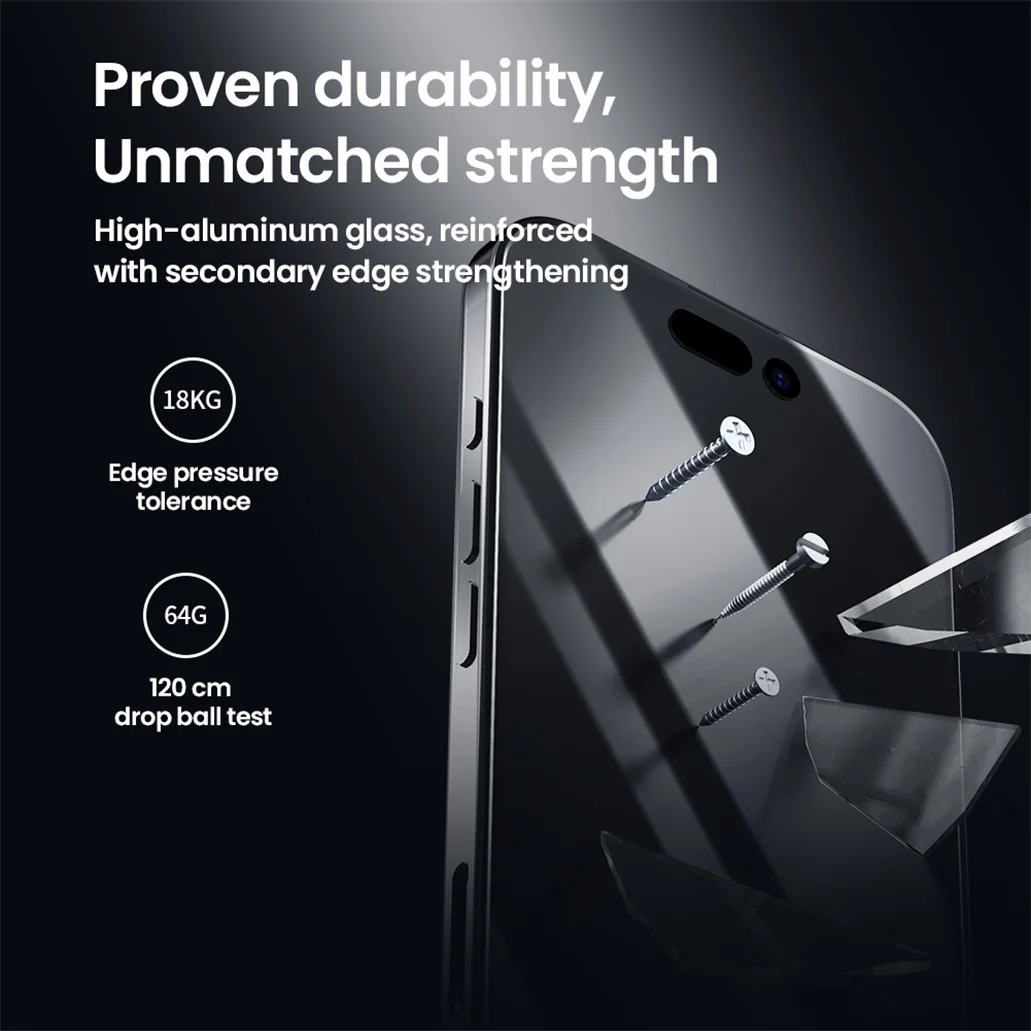 Nillkin For iPhone 16 Pro /Pro Max Tempered Glass CP+PRO Fully Screen Protector For iPhone 16 / 16 Plus With Installation Tool