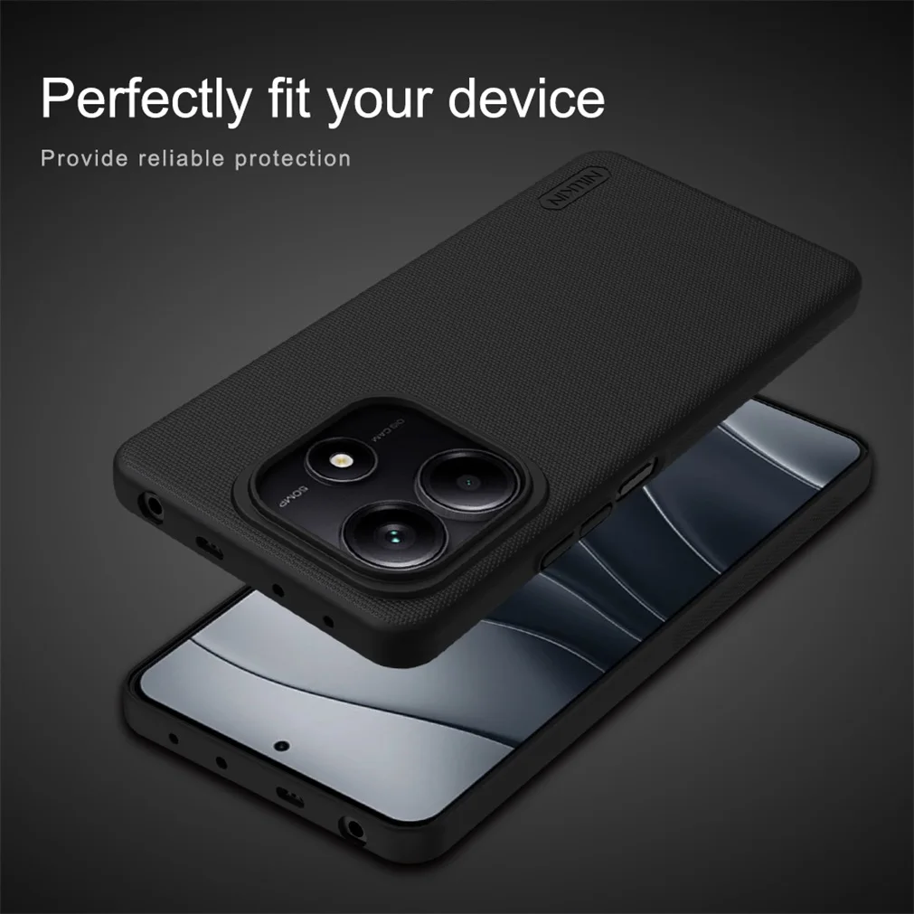 For Xiaomi Redmi Note 14 5G Global Version Case NILLKIN Frosted Shield Case Hard PC Ultra-Thin Back Cover For Redmi Note14 5G