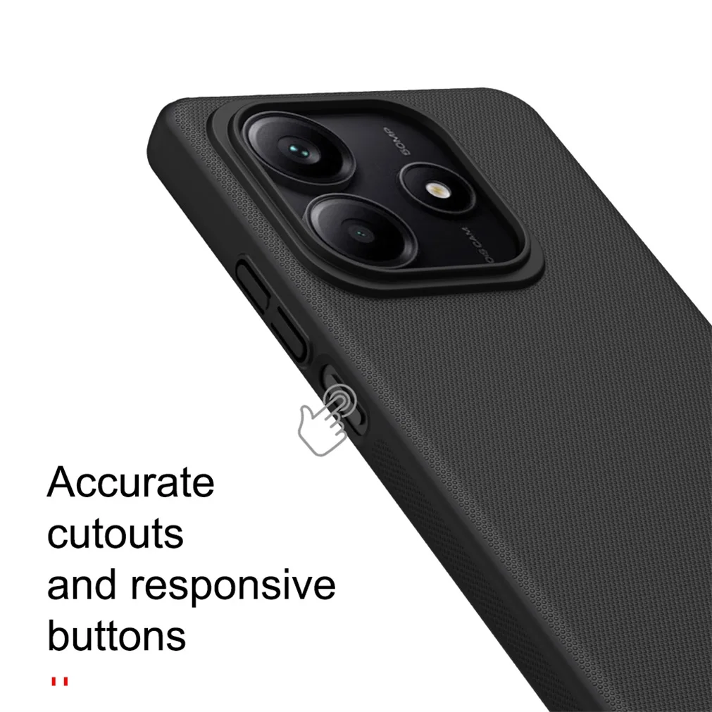 For Xiaomi Redmi Note 14 5G Global Version Case NILLKIN Frosted Shield Case Hard PC Ultra-Thin Back Cover For Redmi Note14 5G