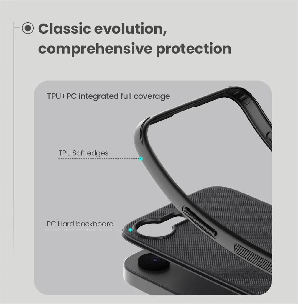 For iPhone 16e MagSafe Case Nillkin Frosted Shield Pro Shockproof Magnetic Charging Case TPU Frame PC Back Cover For iPhone 16e