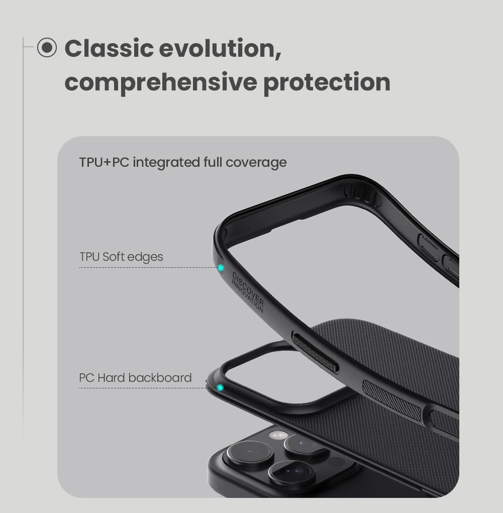 For iPhone 16 Pro /Pro Max MagSafe Case Nillkin Frosted Shield Pro Magnetic Case Soft TPU Frame PC Cover For iPhone 16 / 16 Plus