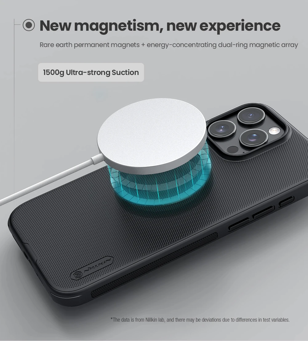 For iPhone 16 Pro /Pro Max MagSafe Case Nillkin Frosted Shield Pro Magnetic Case Soft TPU Frame PC Cover For iPhone 16 / 16 Plus