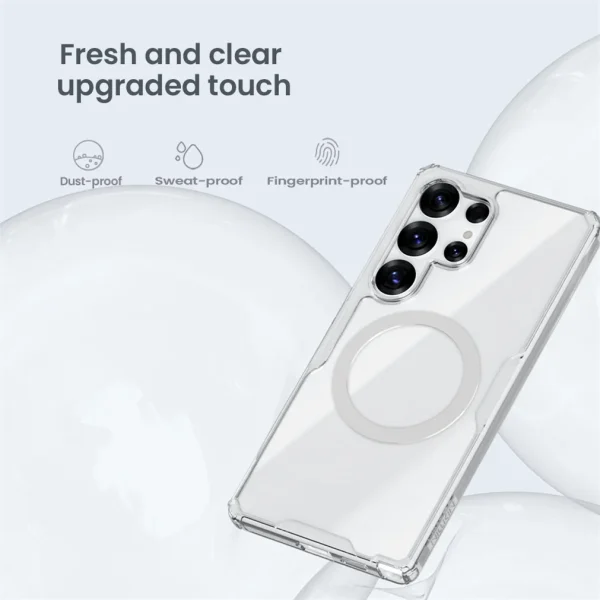 Чехол Nillkin Nature Pro для Samsung Galaxy S25, Galaxy S25 Ultra, Galaxy S25 Plus (MagSafe) — изображение 6