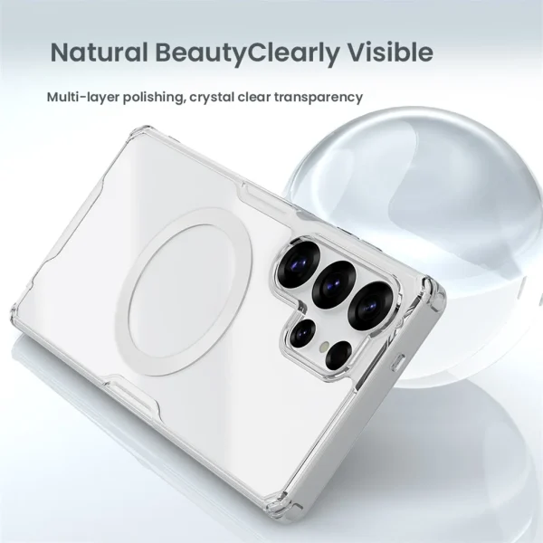 Чехол Nillkin Nature Pro для Samsung Galaxy S25, Galaxy S25 Ultra, Galaxy S25 Plus (MagSafe) — изображение 2