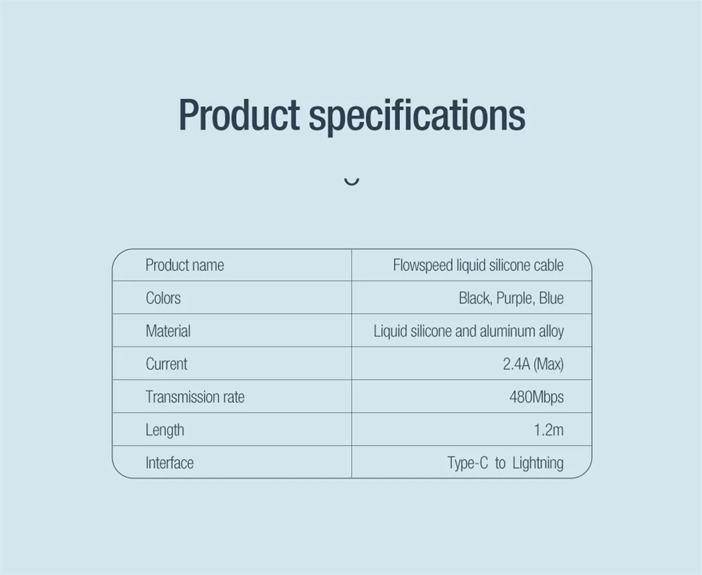 NILLKIN Silicone Cable Type C To Lightning PD 27W Fast Charging Transmission For iPhone 14 13 12 Pro Max 1.2m USB C Data Cable
