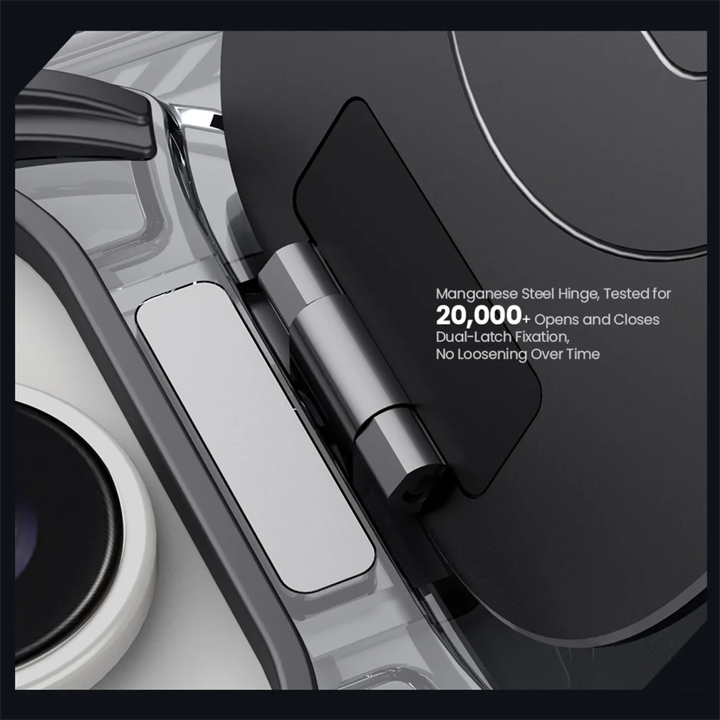 For iPhone 16 Pro /Pro Max Magsafe Case NILLKIN Transparent Case Magnetic Wireless Charging Camera Cover For iPhone 16 /16 Plus