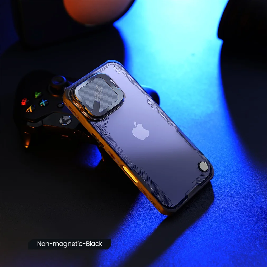 For iPhone 16 Pro /Pro Max Magsafe Case NILLKIN Transparent Case Magnetic Wireless Charging Camera Cover For iPhone 16 /16 Plus