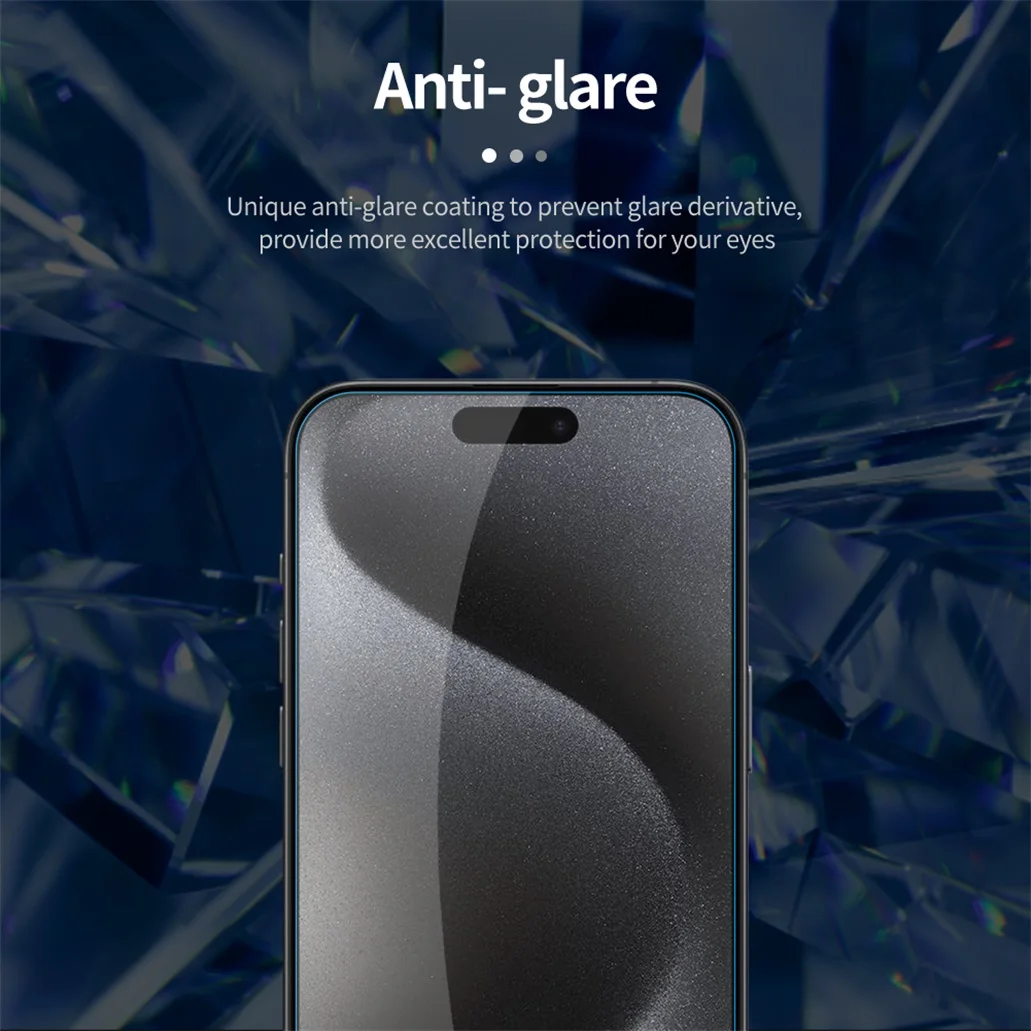 Nillkin For iPhone 15 Pro /Pro Max Tempered Glass H+PRO Anti-Explosion 2.5D 0.2 mm Screen Protector For iPhone 15 /15 Plus Film