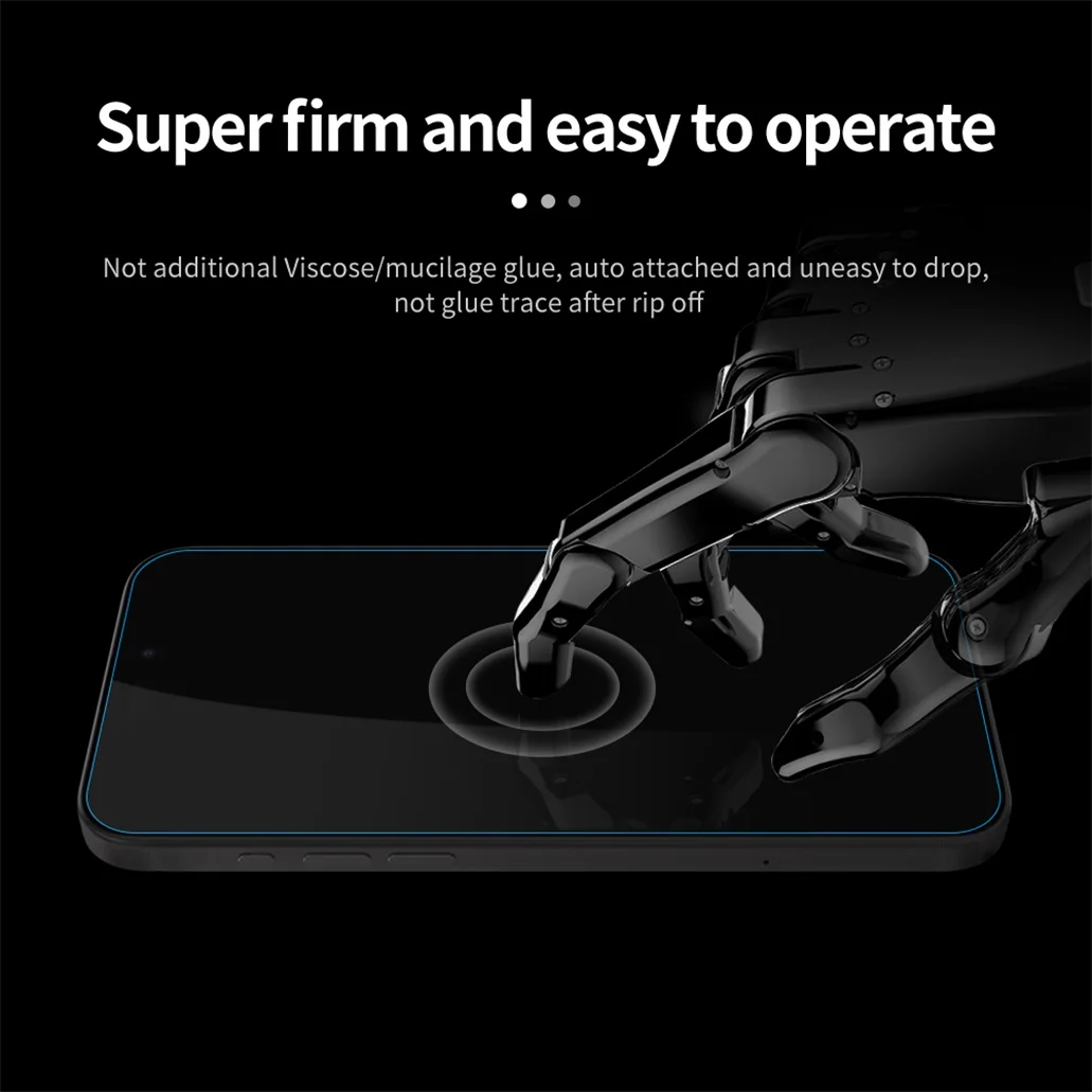 Nillkin For iPhone 15 Pro /Pro Max Tempered Glass H+PRO Anti-Explosion 2.5D 0.2 mm Screen Protector For iPhone 15 /15 Plus Film