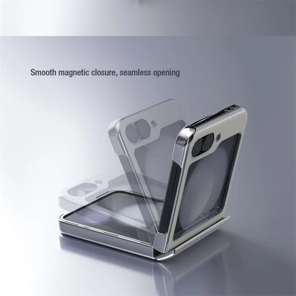 Чехол Nillkin CamShield Flip для Samsung Galaxy Z Flip 7 FE, Galaxy Z Flip6 5G — изображение 5
