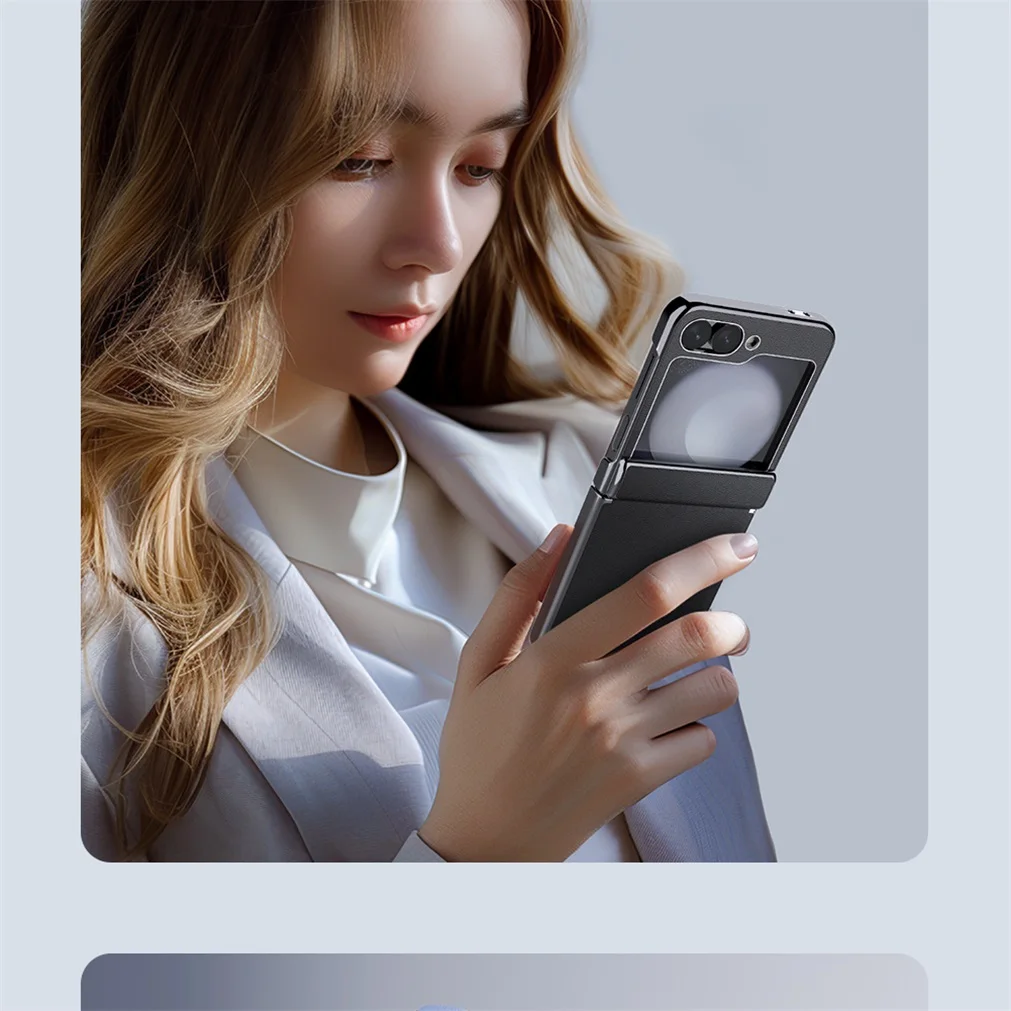 For Samsung Galaxy Z Flip 7 FE Case NILLKIN CamShield Flip Leather Case Gentle On Skin Ultra-thin Cover For Samsung Z Flip6 5G
