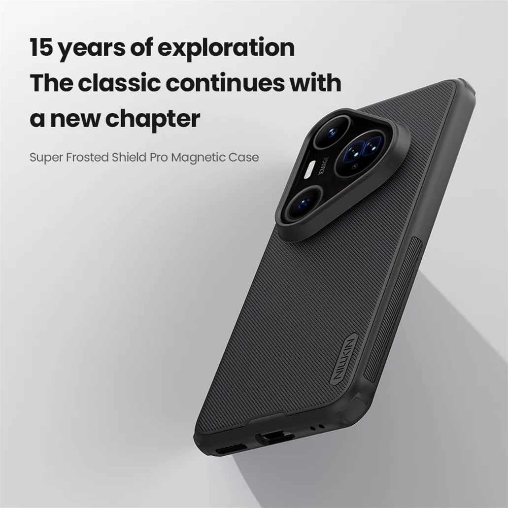 Чехол Nillkin Super Frosted Shield Pro Magnetic для Huawei Pura 80 Pro, Huawei Pura 80 Pro+, Huawei Pura 80, Huawei Pura 80 Ultra