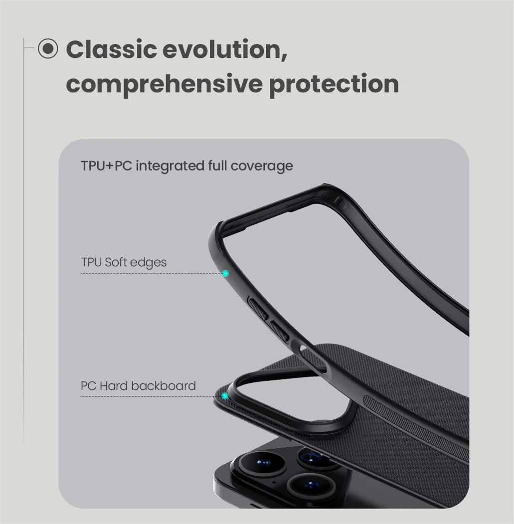 Чехол Nillkin Super Frosted Shield Pro Magnetic для Huawei Pura 80 Pro, Huawei Pura 80 Pro+, Huawei Pura 80, Huawei Pura 80 Ultra