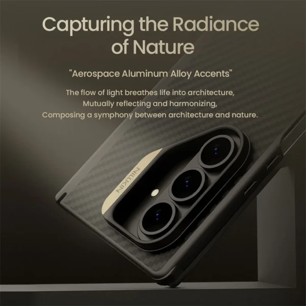 Чехол Nillkin Synthetic Fiber Pro Magnetic для Samsung Galaxy Z Fold 7 — изображение 2