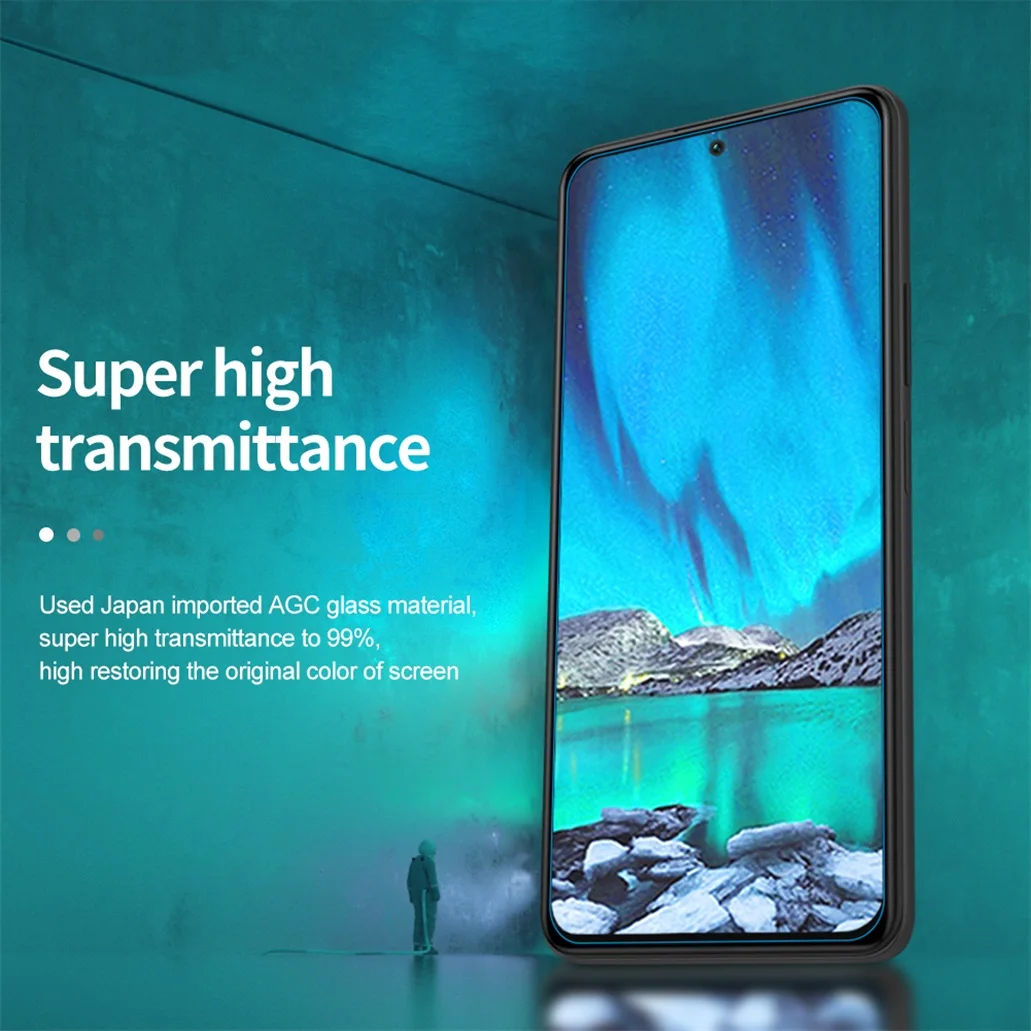 Nillkin For Xiaomi Poco F4 5G Tempered Glass H+PRO Glass 2.5D 0.2mm 9H Anti-Explosion Phone Screen Protector Film For Poco F4 5G