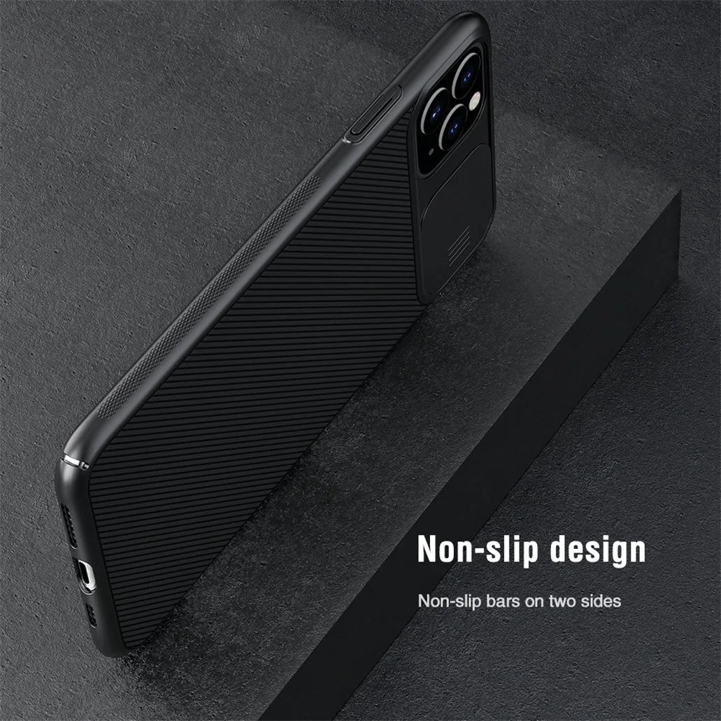 For iPhone 12 Pro Max Case NILLKIN CamShield Case Slide Camera Cover Protect Privacy Classic Back Cover For iPhone 12 mini