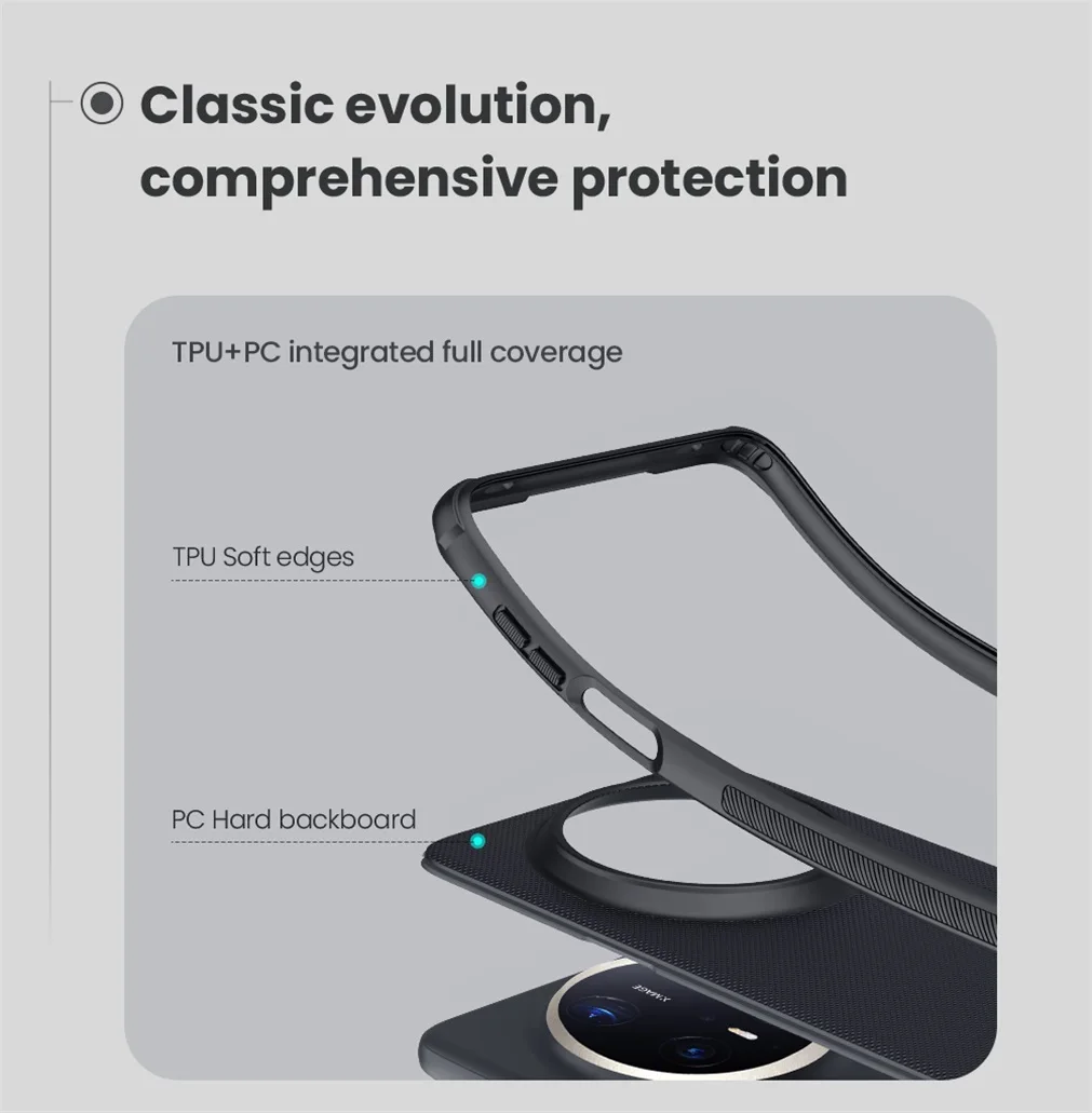 For Huawei Mate 70 Pro /70 Pro+ Plus MagSafe Case Nillkin Frosted Shield Pro Shockproof Magnetic Case For Huawei Mate70 Cover