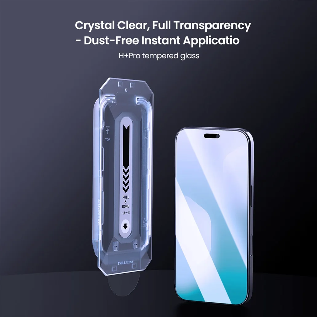Nillkin For iPhone 17 Pro Max Screen Protector H+PRO Anti-Explosion 2.5D Tempered Glass For iPhone 17 / 17 Pro / Air With Tool