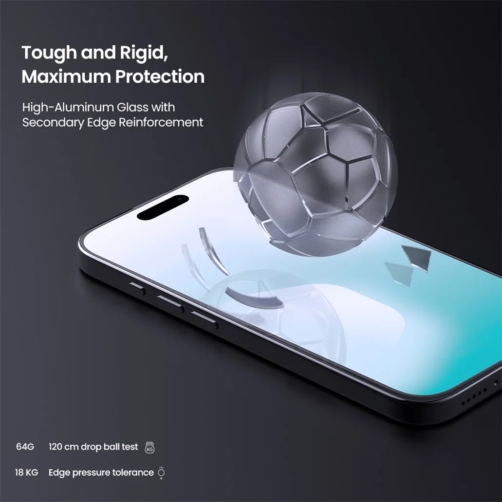 Nillkin For iPhone 17 Pro Max Screen Protector H+PRO Anti-Explosion 2.5D Tempered Glass For iPhone 17 / 17 Pro / Air With Tool