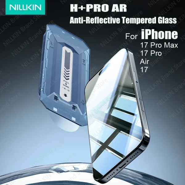 Защитное стекло Nillkin для iPhone 17, iPhone 17 Pro, iPhone 17 Air, iPhone 17 Pro Max (H+PRO AR) — изображение 2