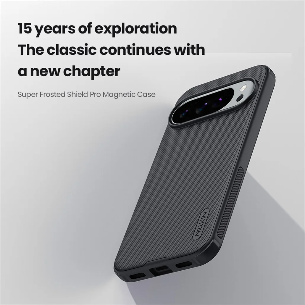 Nillkin For Google Pixel 10 Pro / Pro XL MagSafe Case Frosted Shield Magnetic Case Shockproof Ultra-thin Back Cover For Pixel10
