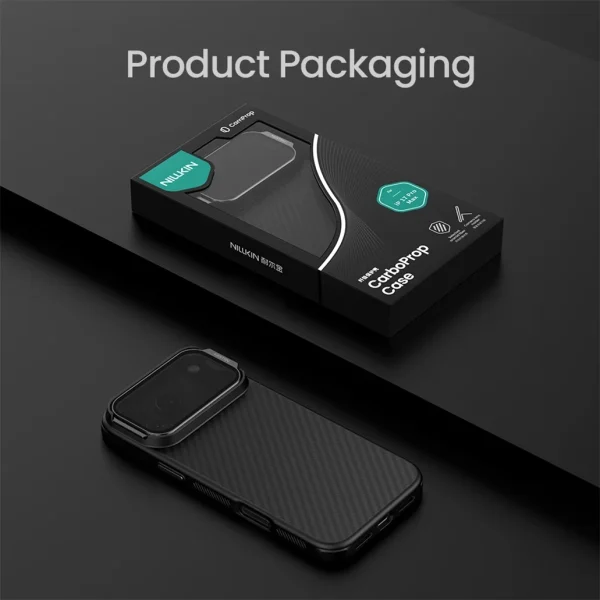 Чехол Nillkin CarboProp для iPhone 17 Pro Max, iPhone 17 Pro (MagSafe) — изображение 6