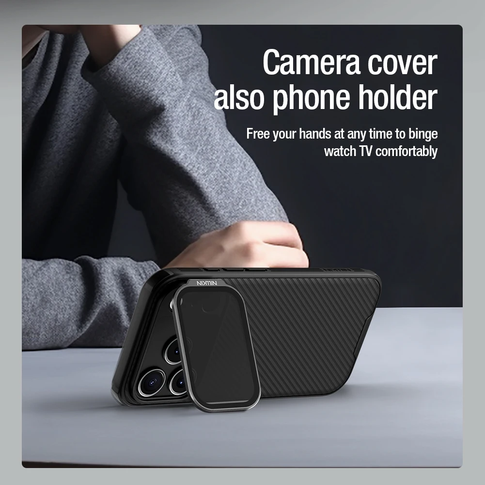 NILLKIN For iPhone 17 Pro Max MagSafe Case Shockproof Luxury Magnetic Case For iPhone17 Pro With Camera Protective Cover