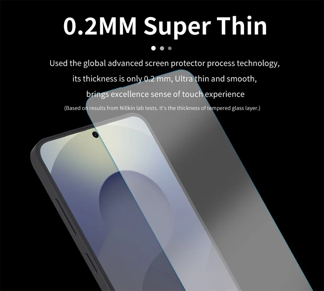 Nillkin For Samsung Galaxy S25 FE Tempered Glass Amazing H+PRO Anti-Explosion 2.5D 9H Screen Protector Film For Samsung S25 FE