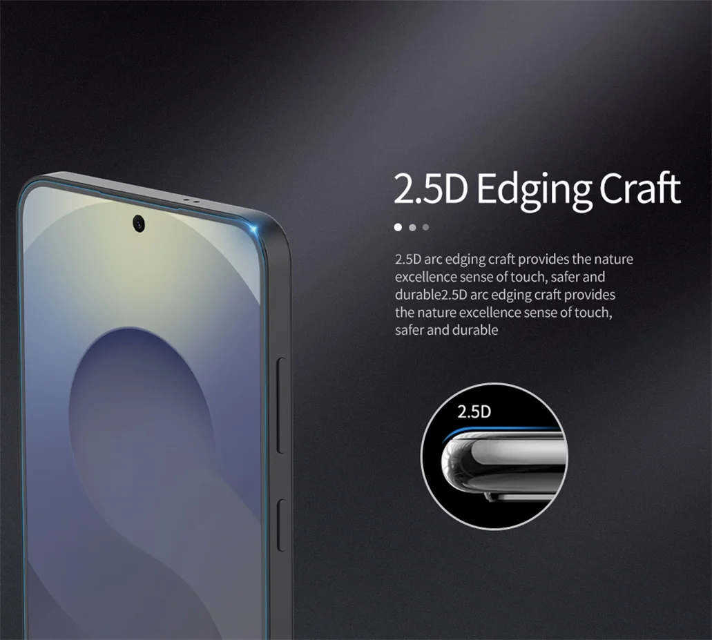 Nillkin For Samsung Galaxy S25 FE Tempered Glass Amazing H+PRO Anti-Explosion 2.5D 9H Screen Protector Film For Samsung S25 FE