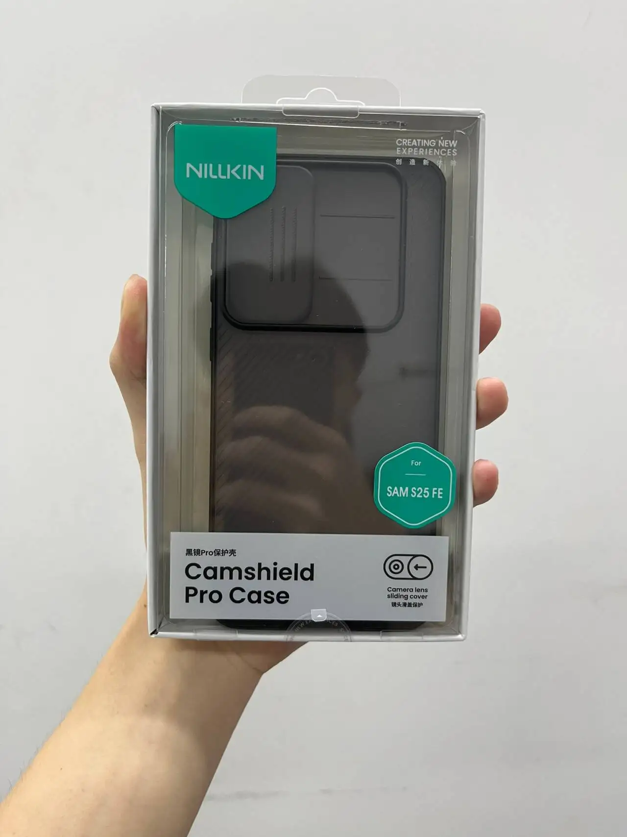 NILLKIN For Samsung Galaxy S25 FE Case CamShield Pro Shockproof Non-Slip Privacy Protection Slide Camera Cover For Samsung S25FE