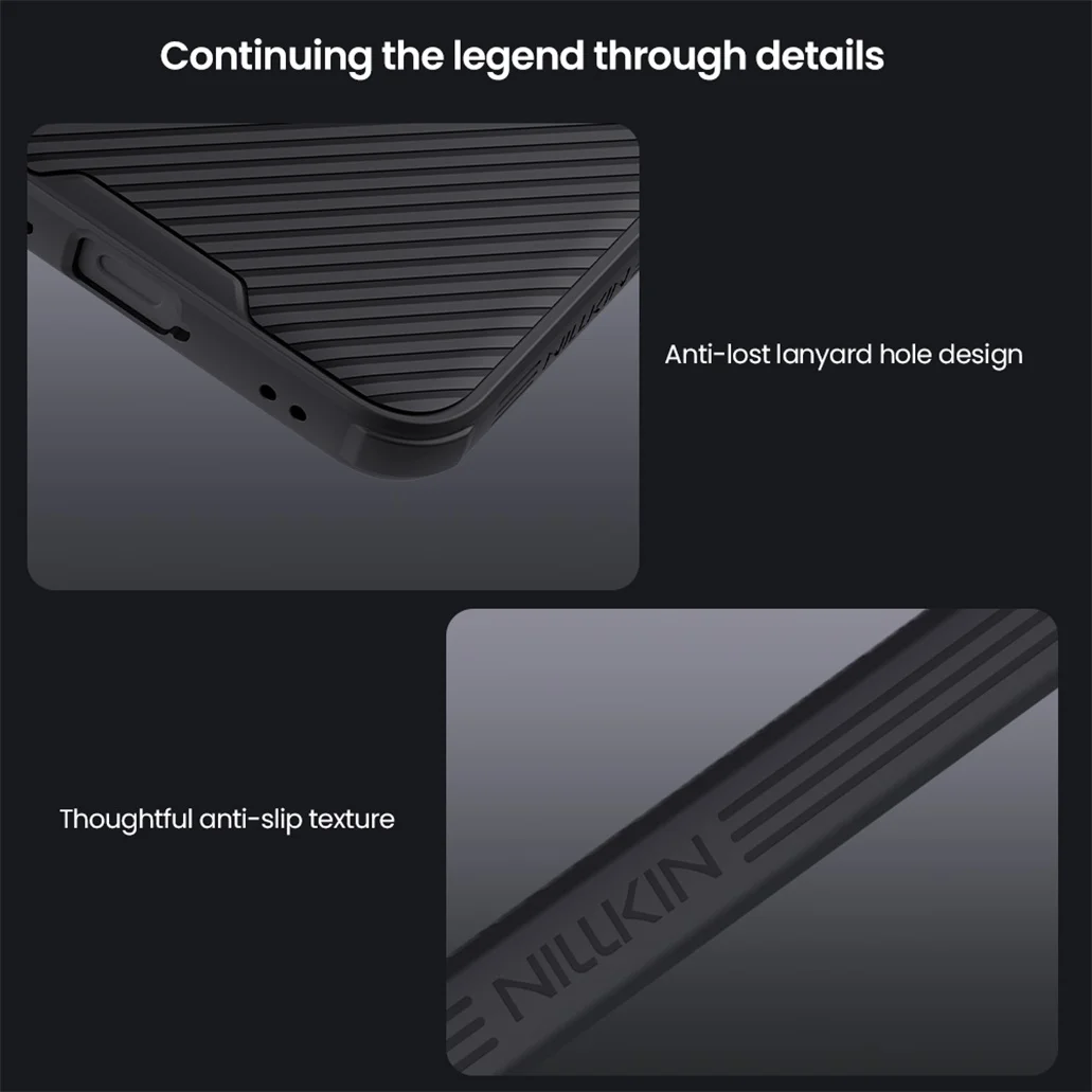 For Samsung Galaxy S25 FE MagSafe Case NILLKIN CamShield Pro Shockproof Magnetic Case Slide Camera Cover For Samsung S25 FE