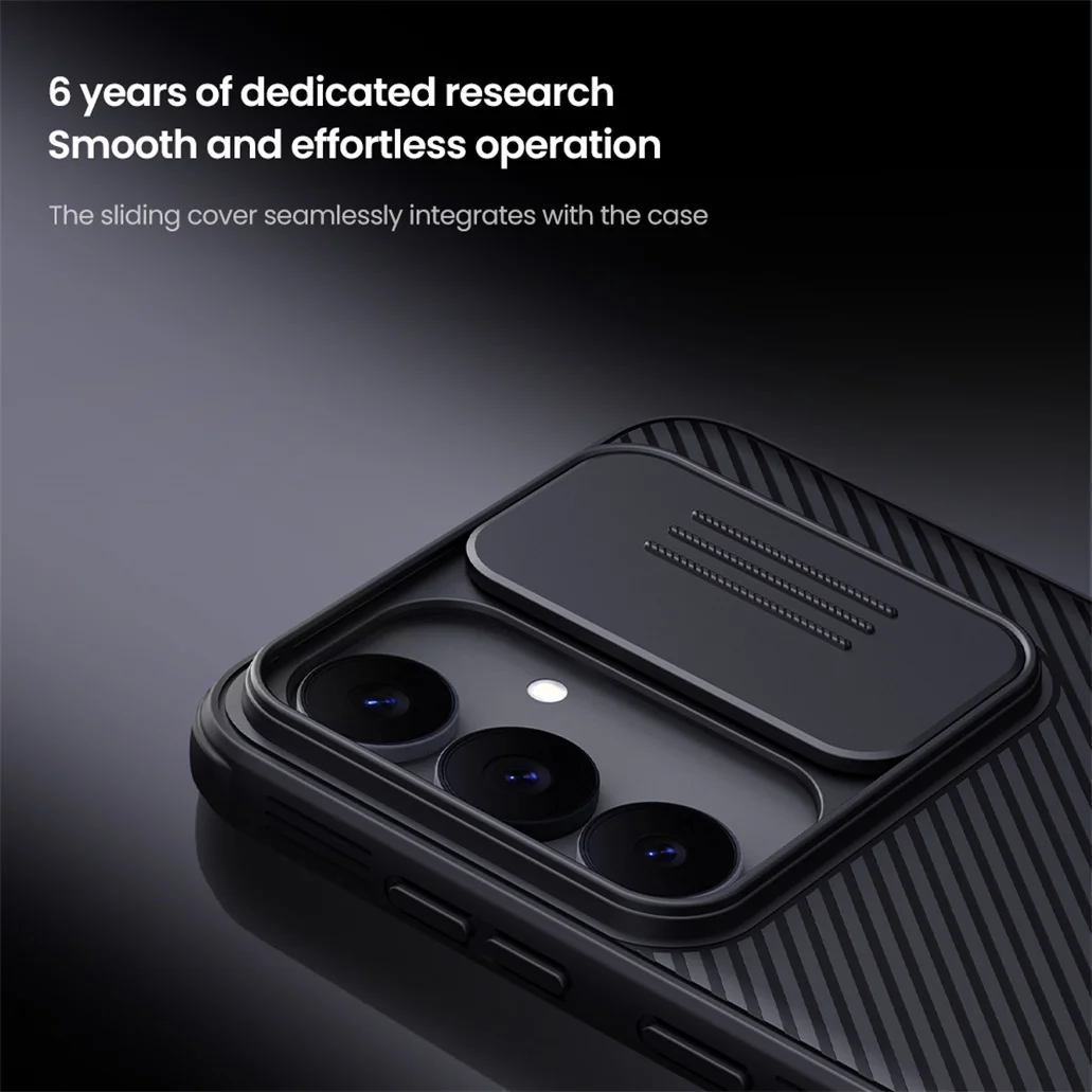 For Samsung Galaxy S25 FE MagSafe Case NILLKIN CamShield Pro Shockproof Magnetic Case Slide Camera Cover For Samsung S25 FE