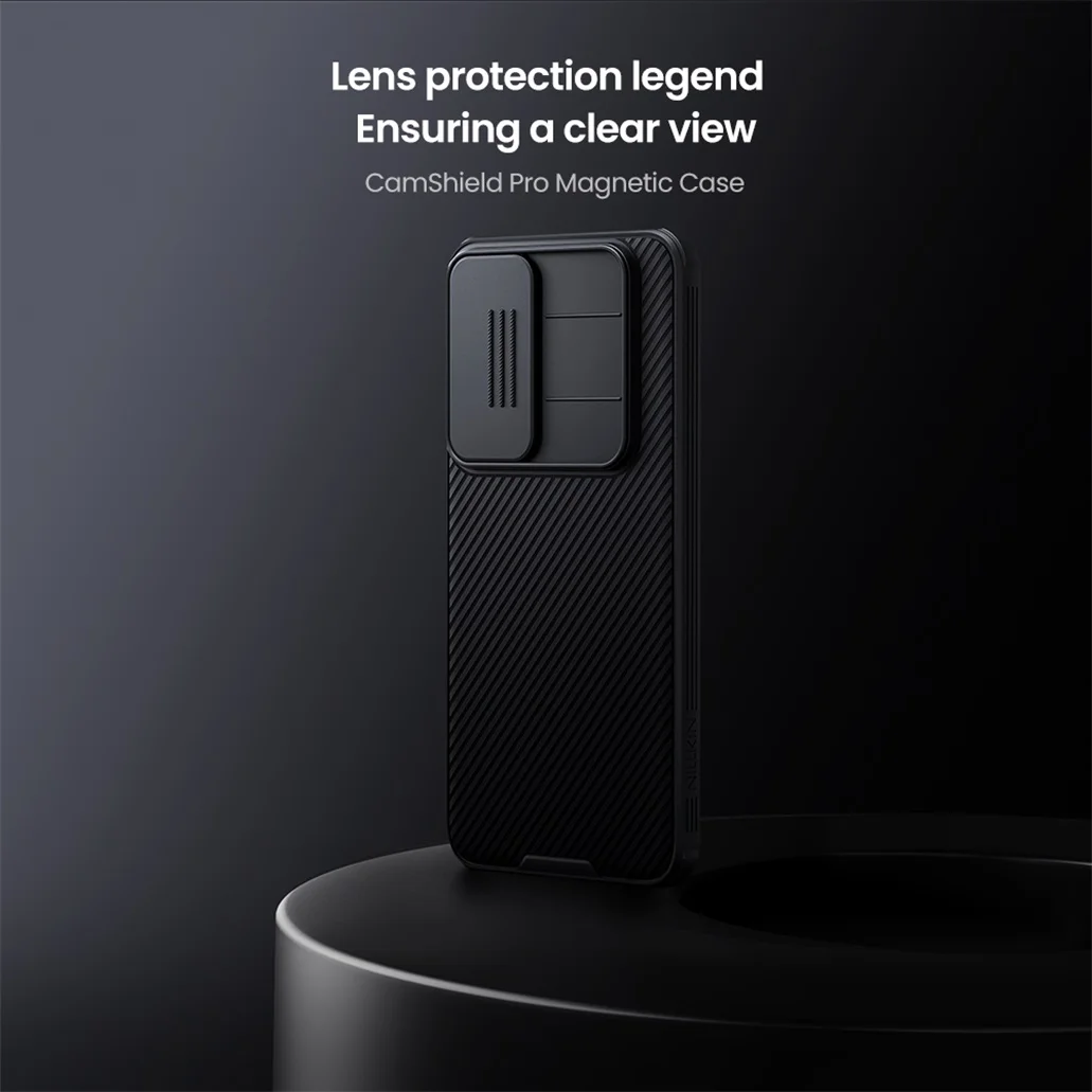 For Samsung Galaxy S25 FE MagSafe Case NILLKIN CamShield Pro Shockproof Magnetic Case Slide Camera Cover For Samsung S25 FE