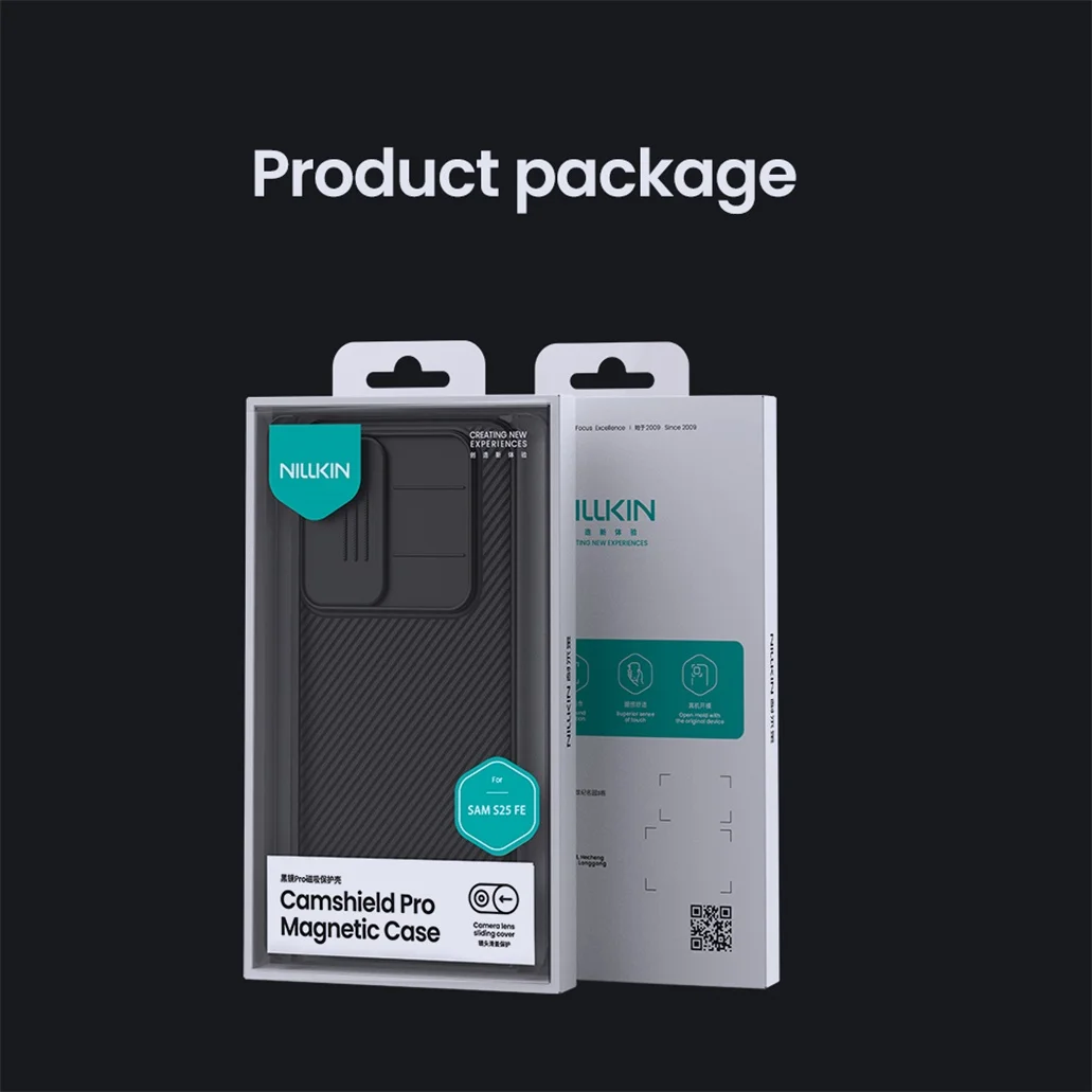 For Samsung Galaxy S25 FE MagSafe Case NILLKIN CamShield Pro Shockproof Magnetic Case Slide Camera Cover For Samsung S25 FE