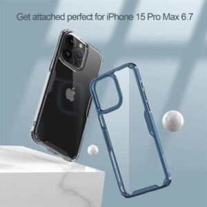 Чехол Nillkin Nature TPU Pro Silicone для iPhone 15, 15 Plus, 15 Pro, 15 Pro Max