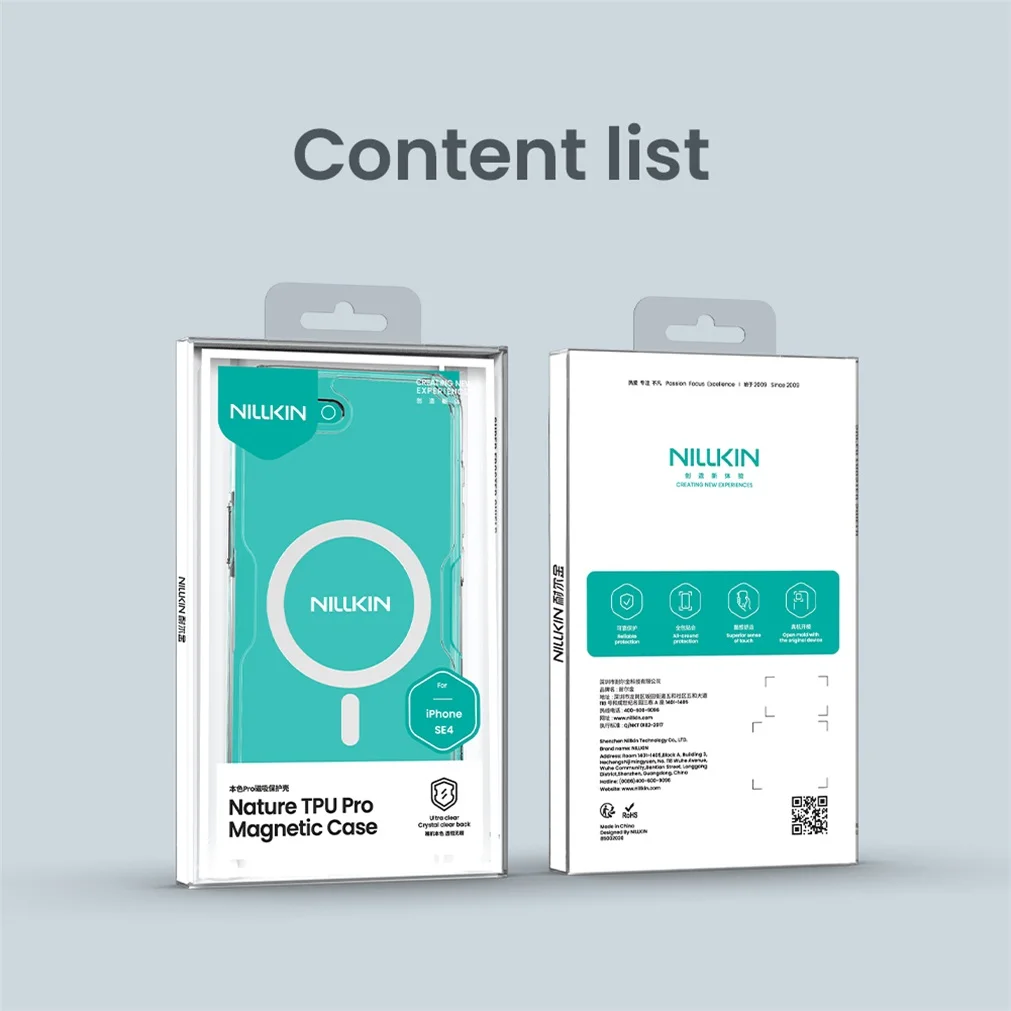 Чехол Nillkin Nature Pro для iPhone 16e (MagSafe) Чехол Nillkin Nature Pro для iPhone 16e (MagSafe)