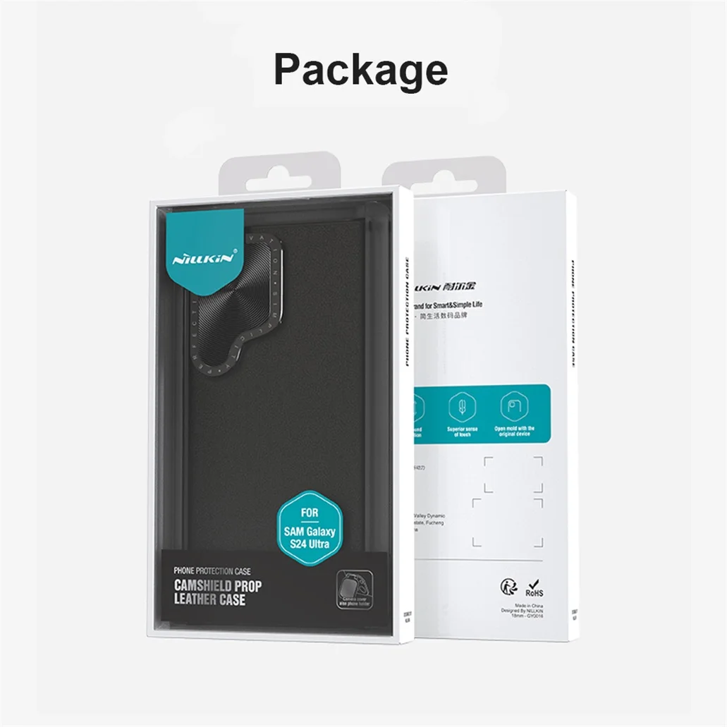 Чехол Nillkin CamShield Prop Leather Magnetic для Samsung Galaxy S24 Ultra (MagSafe)