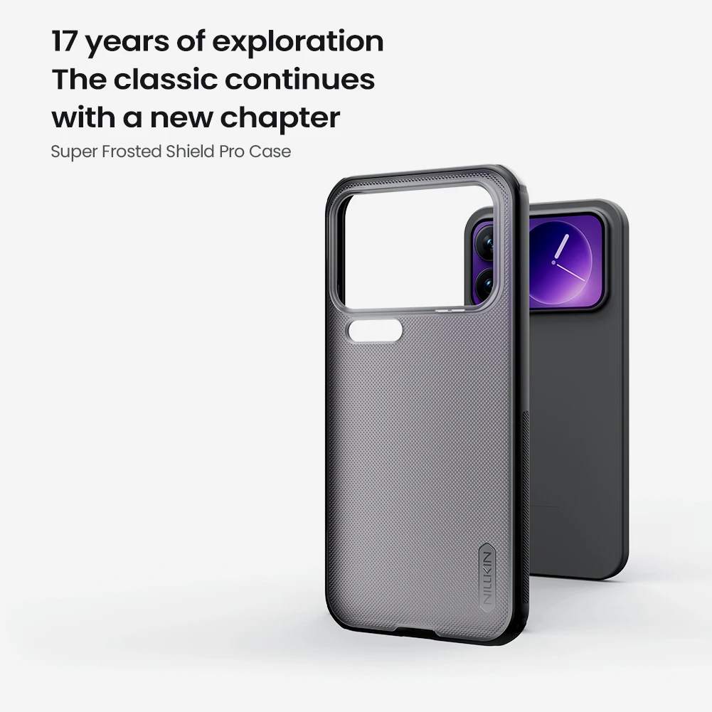 Nillkin For Xiaomi 17 Pro Max / 17 Pro Case Frosted Shield Pro Soft Edges Hard Shell Shockproof Ultra-thin Cover For Xiaomi17 Nillkin For Xiaomi 17 Pro Max / 17 Pro Case Frosted Shield Pro Soft Edges Hard Shell Shockproof Ultra-thin Cover For Xiaomi17