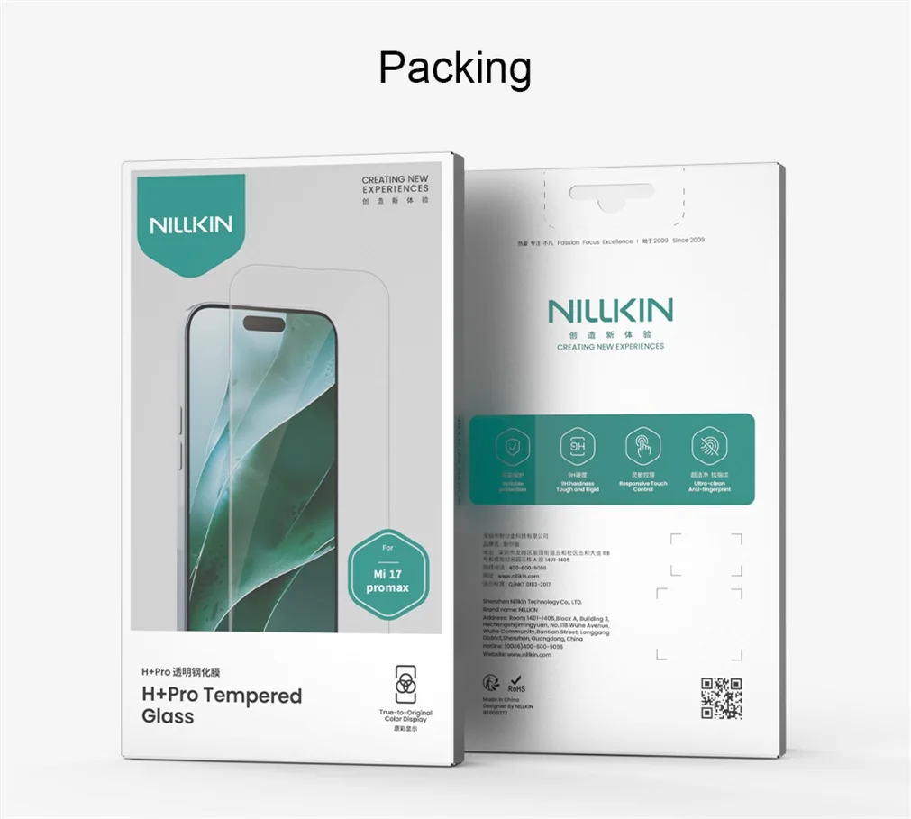 Nillkin For Xiaomi 17 Pro Max / 17 Pro Tempered Glass Amazing H+PRO Anti-Explosion 2.5D 9H Screen Protector Film For Xiaomi17 Nillkin For Xiaomi 17 Pro Max / 17 Pro Tempered Glass Amazing H+PRO Anti-Explosion 2.5D 9H Screen Protector Film For Xiaomi17
