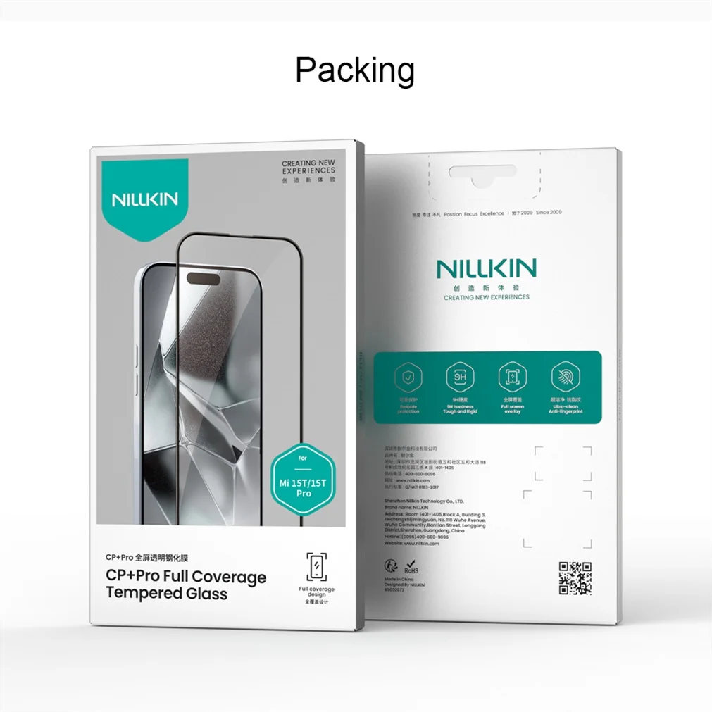 Nillkin For Xiaomi 15T / 15T Pro Tempered Glass CP+PRO Anti-Explosion 2.5D 9H Full Coverage Screen Protector For Xiaomi 15T Pro Nillkin For Xiaomi 15T / 15T Pro Tempered Glass CP+PRO Anti-Explosion 2.5D 9H Full Coverage Screen Protector For Xiaomi 15T Pro