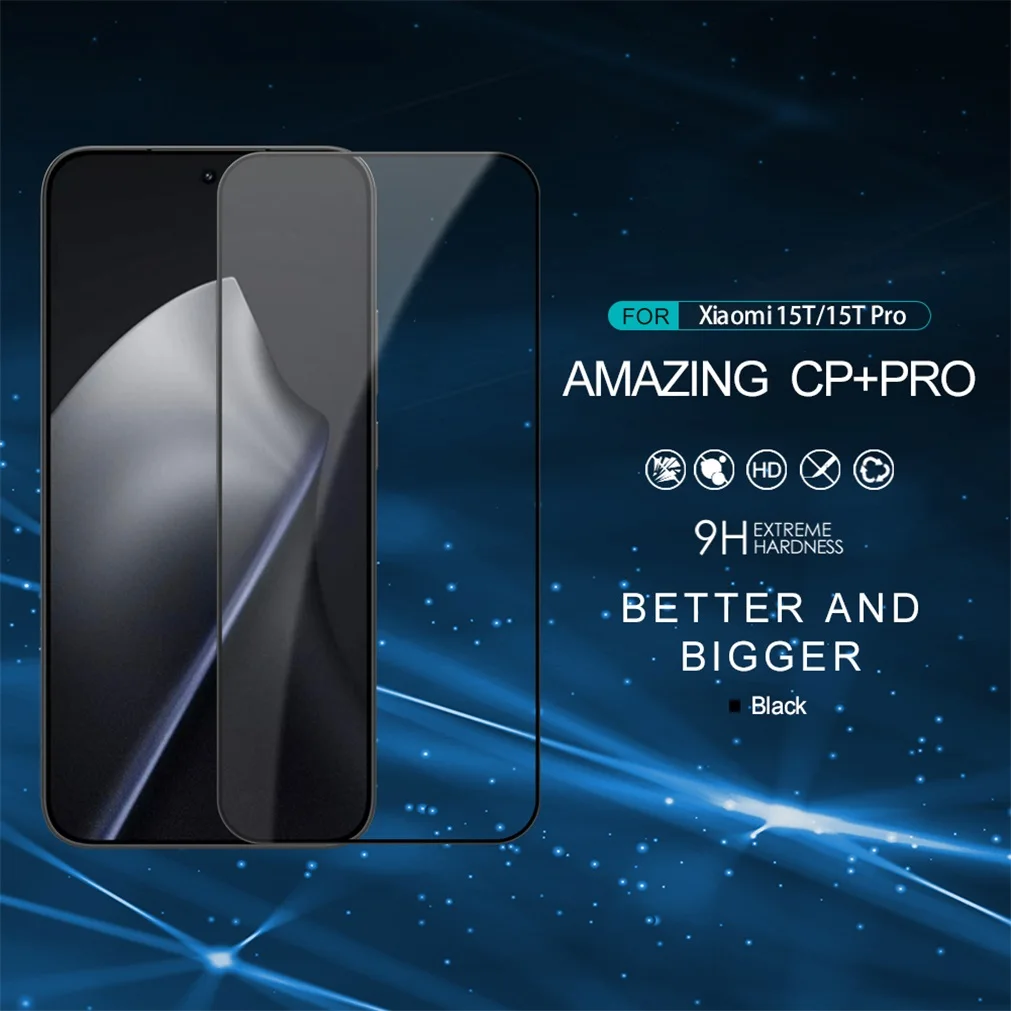 Nillkin For Xiaomi 15T / 15T Pro Tempered Glass CP+PRO Anti-Explosion 2.5D 9H Full Coverage Screen Protector For Xiaomi 15T Pro Nillkin For Xiaomi 15T / 15T Pro Tempered Glass CP+PRO Anti-Explosion 2.5D 9H Full Coverage Screen Protector For Xiaomi 15T Pro