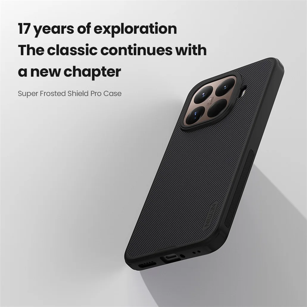 Nillkin For Xiaomi 15T /15T Pro Case Frosted Shield Pro Soft Edges Hard Shell Shockproof Ultra-thin Cover For Xiaomi 15T Pro Nillkin For Xiaomi 15T /15T Pro Case Frosted Shield Pro Soft Edges Hard Shell Shockproof Ultra-thin Cover For Xiaomi 15T Pro