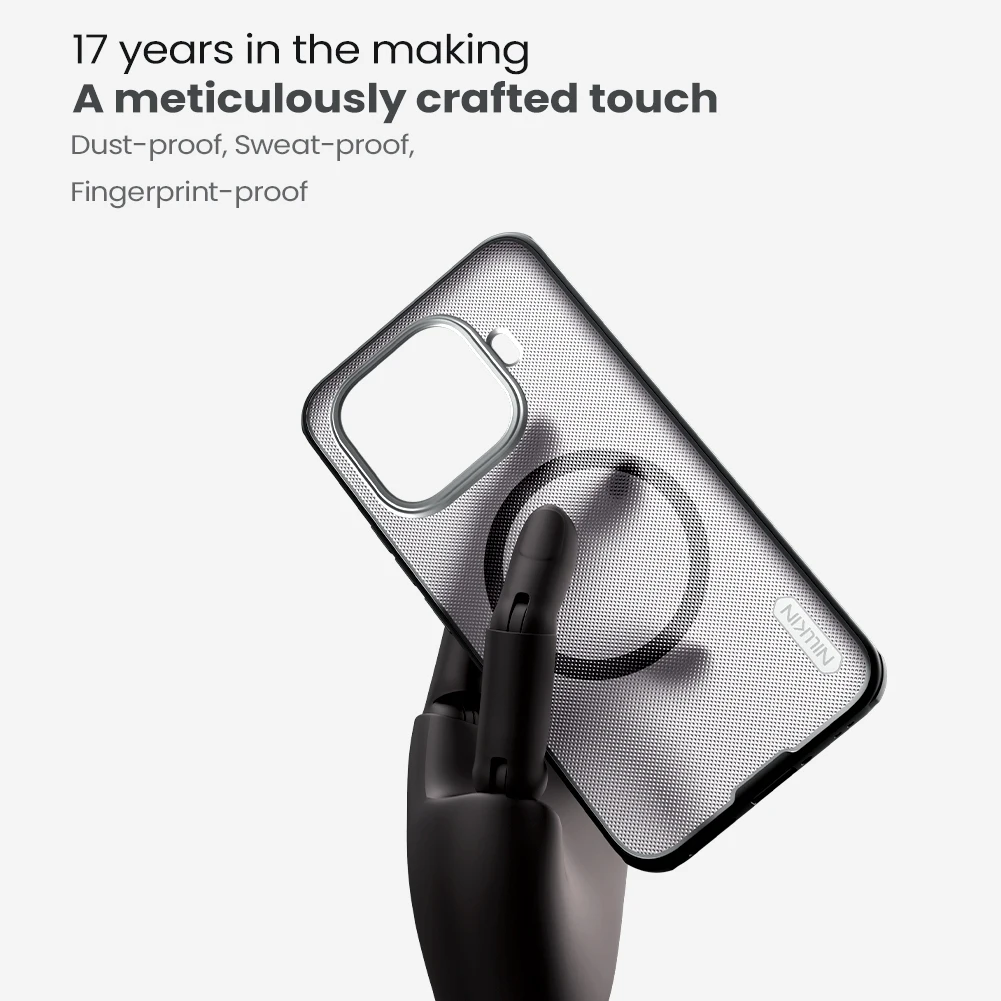 Чехол Nillkin Super Frosted Shield Pro Magnetic для Xiaomi 15T, Xiaomi 15T Pro (MagSafe) Чехол Nillkin Super Frosted Shield Pro Magnetic для Xiaomi 15T, Xiaomi 15T Pro (MagSafe) — изображение 3