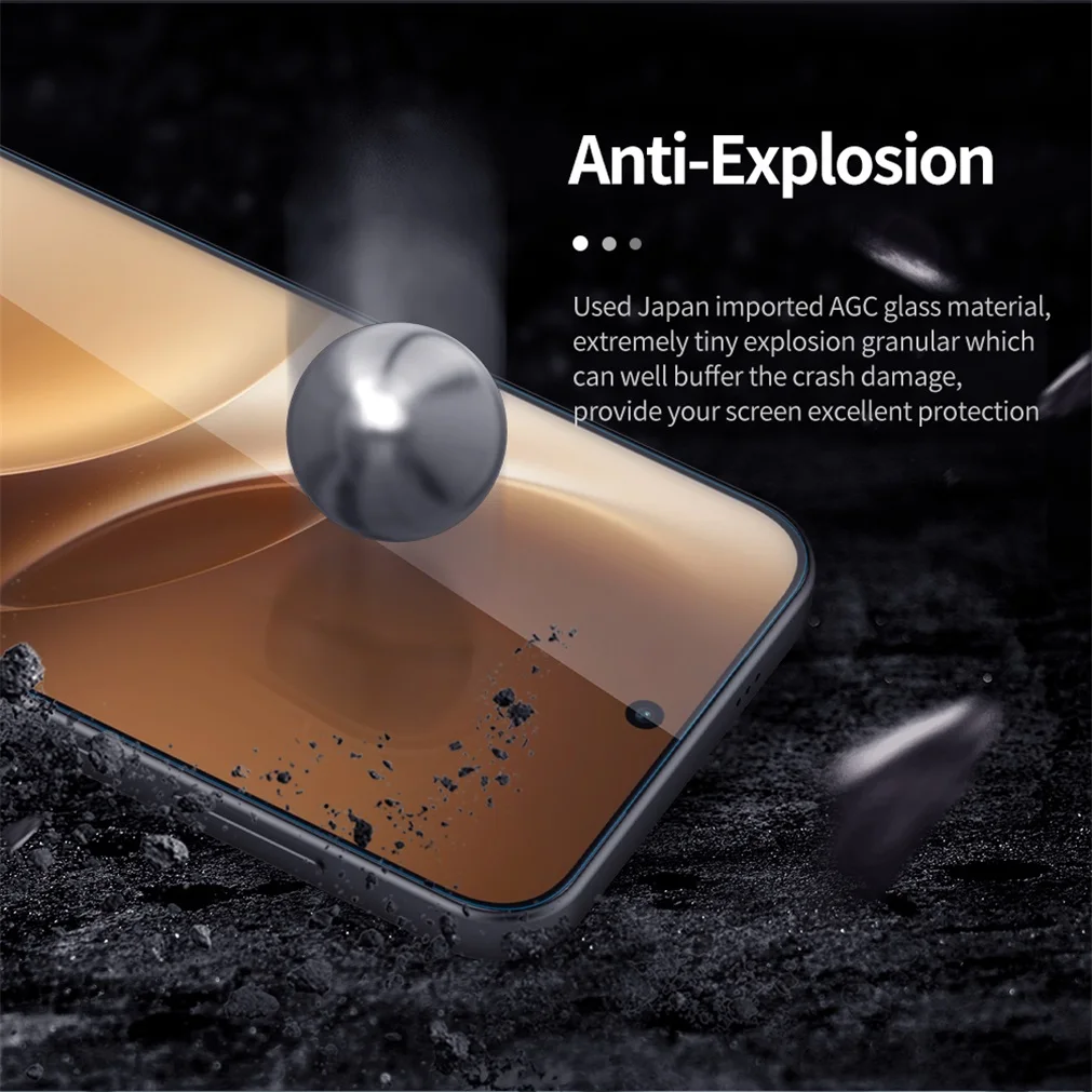 Защитное стекло Nillkin для Vivo X300, Vivo X300 Pro (H+PRO) Защитное стекло Nillkin для Vivo X300, Vivo X300 Pro (H+PRO) — изображение 3