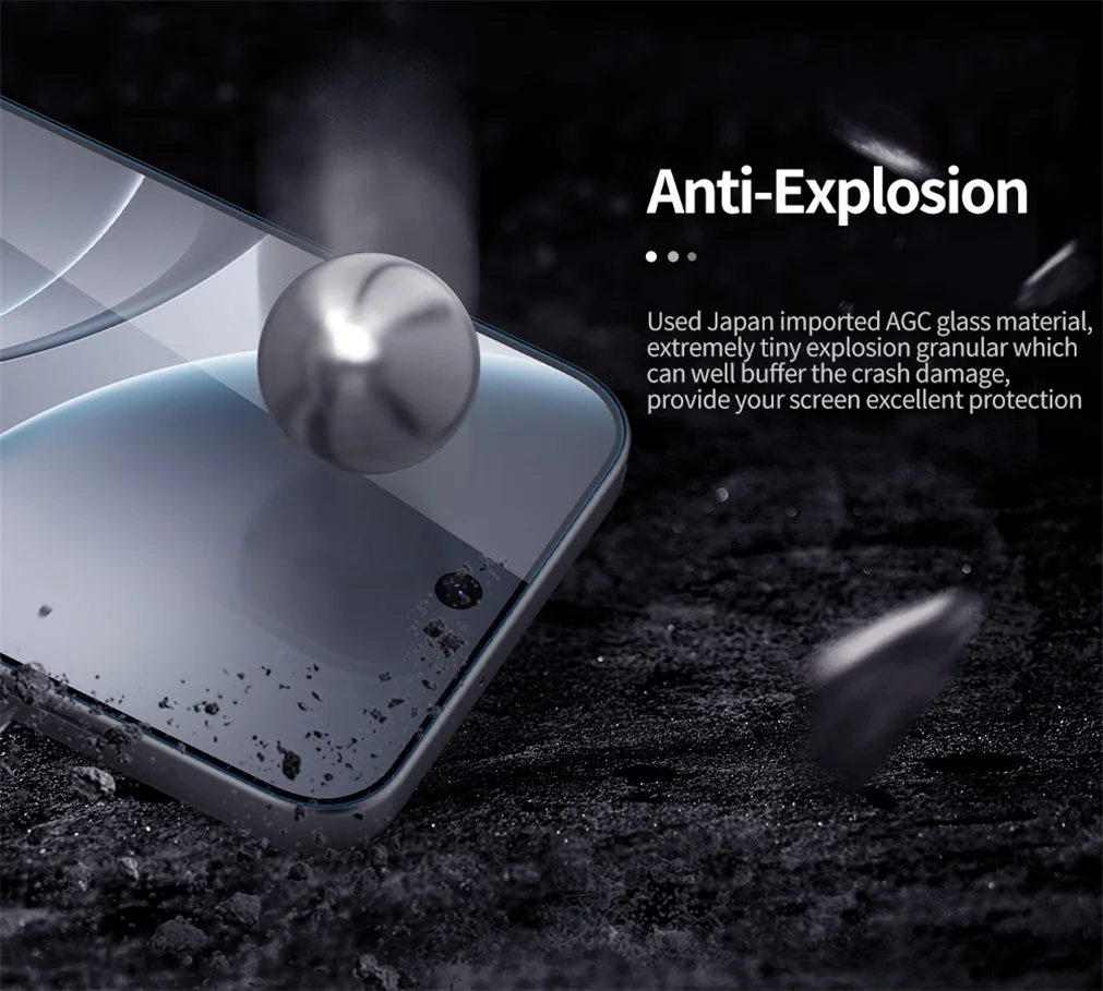 Nillkin For OPPO Find X9 /X9 Pro Tempered Glass Amazing H+PRO Anti-Explosion 2.5D 9H Screen Protector For OPPO Find X9 Pro Film Nillkin For OPPO Find X9 /X9 Pro Tempered Glass Amazing H+PRO Anti-Explosion 2.5D 9H Screen Protector For OPPO Find X9 Pro Film