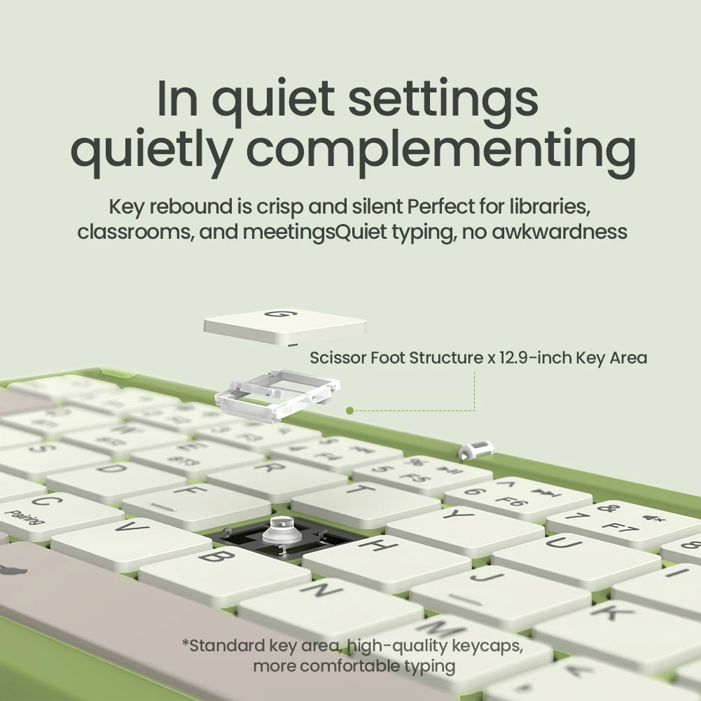 Клавиатура портативная складная Nillkin Cube Pocket Keyboard с тачпадом и тройным Bluetooth Клавиатура портативная складная Nillkin Cube Pocket Keyboard с тачпадом и тройным Bluetooth