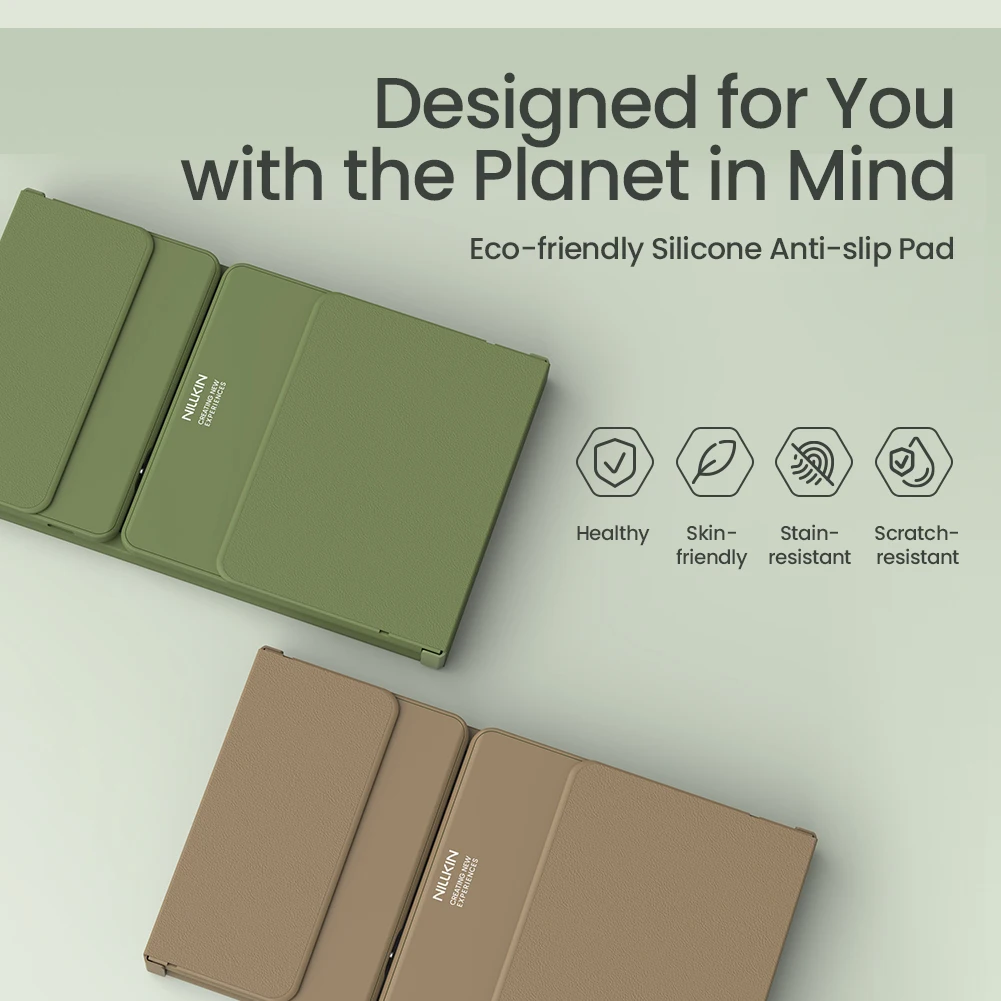 Клавиатура портативная складная Nillkin Cube Pocket Keyboard с тачпадом и тройным Bluetooth Клавиатура портативная складная Nillkin Cube Pocket Keyboard с тачпадом и тройным Bluetooth