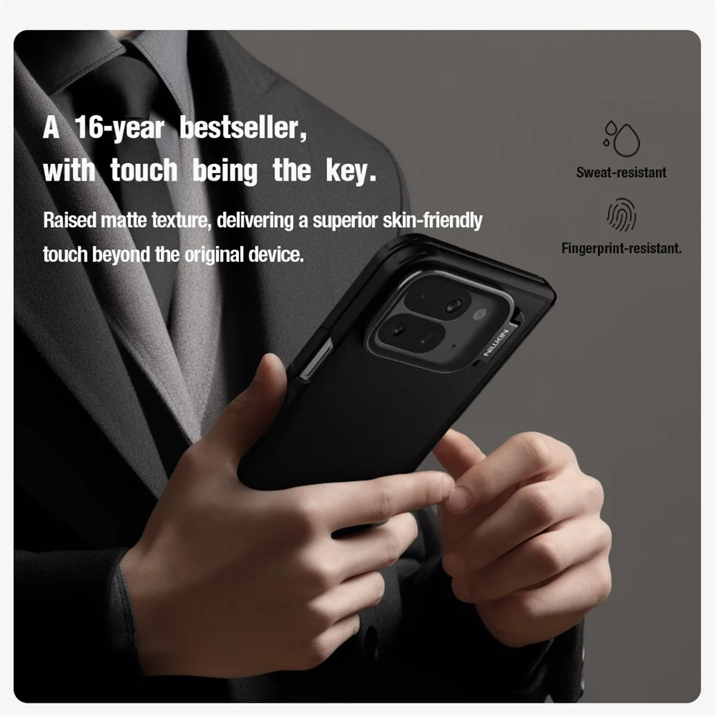 NILLKIN For Google Pixel 10 Pro Fold MagSafe Case Shockproof Magnetic Case For Pixel10 Pro Fold With Phone Holder Camera Cover NILLKIN For Google Pixel 10 Pro Fold MagSafe Case Shockproof Magnetic Case For Pixel10 Pro Fold With Phone Holder Camera Cover